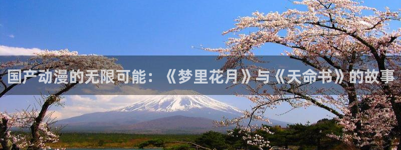 囧次元 翻译：国产动漫的无限可能：《梦里花月》与《天命书》的故事