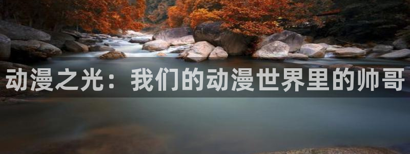 囧次元怎么用：动漫之光：我们的动漫世界里的帅哥